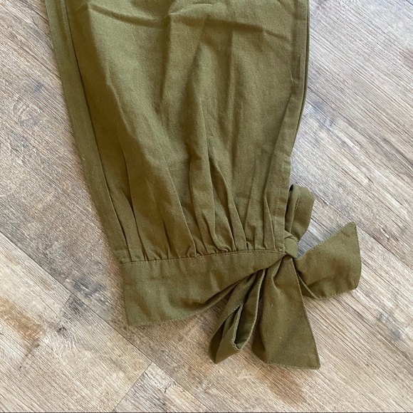 NWT Happy X Nature Olive “Ridge” jumpsuit - Picture 3 of 7